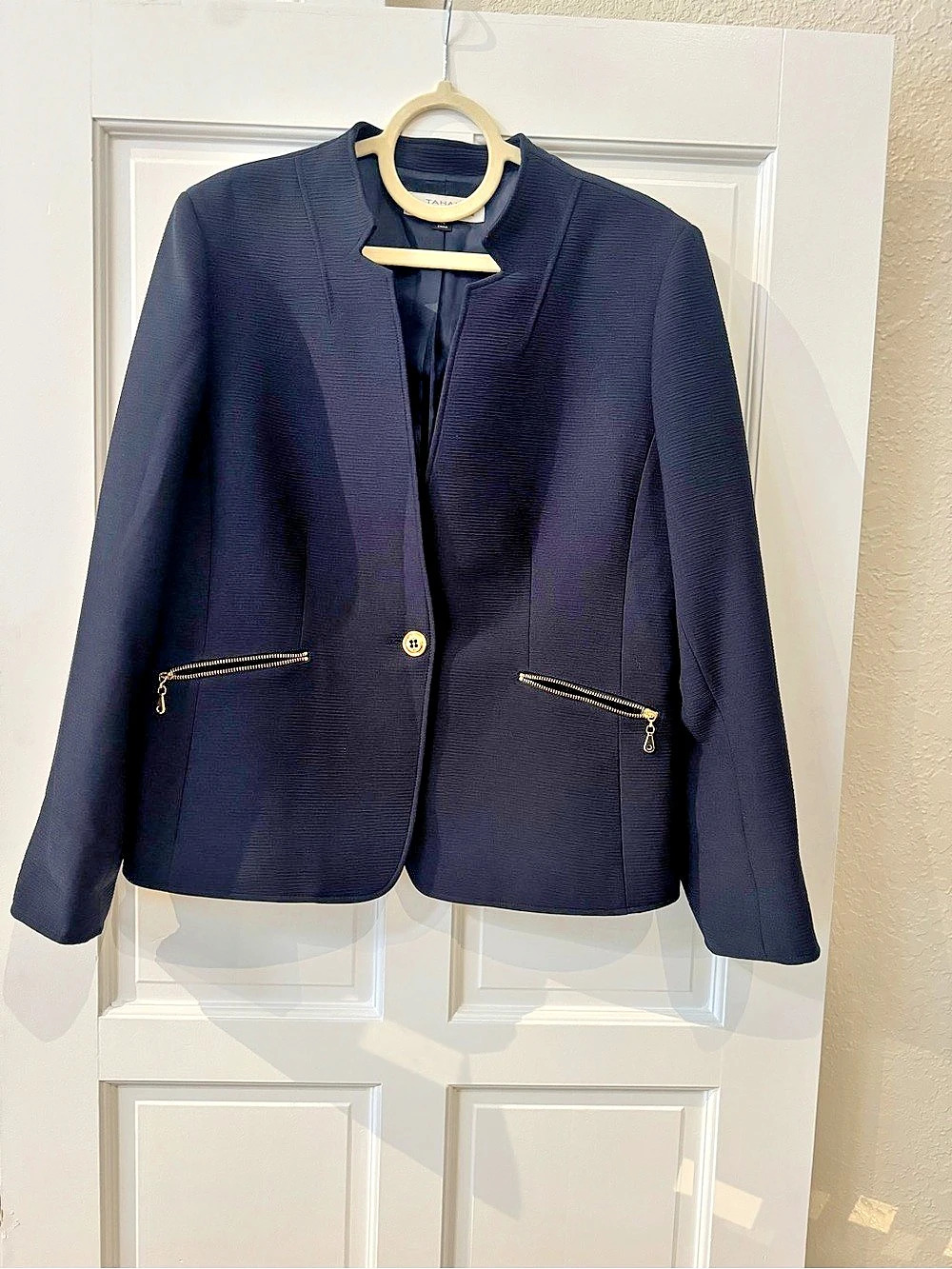 Tahari Arthur S. Levine Blue Suit